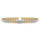 Gold Bujukan Diamond Bar Station Cuff