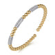 Gold Bujukan Diamond Bar Station Cuff