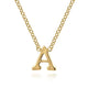 "A" Initial Necklace