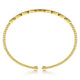 Yellow Gold Diamond Station Bujukan Bangle