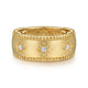 Diamond Wide Bujukan Yellow Gold Cigar Band