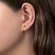 Geometric Huggie Earrings