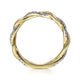 Twisted Two-Tone Ring