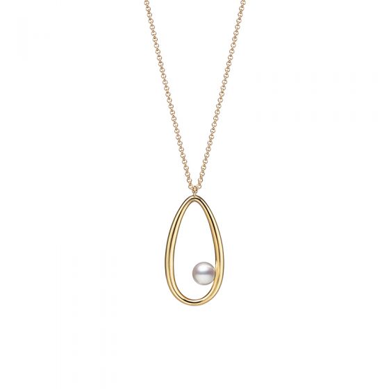 Moon Dew Akoya Cultured Pearl Pendant