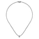 Pear Shaped Diamond Tennis Necklace