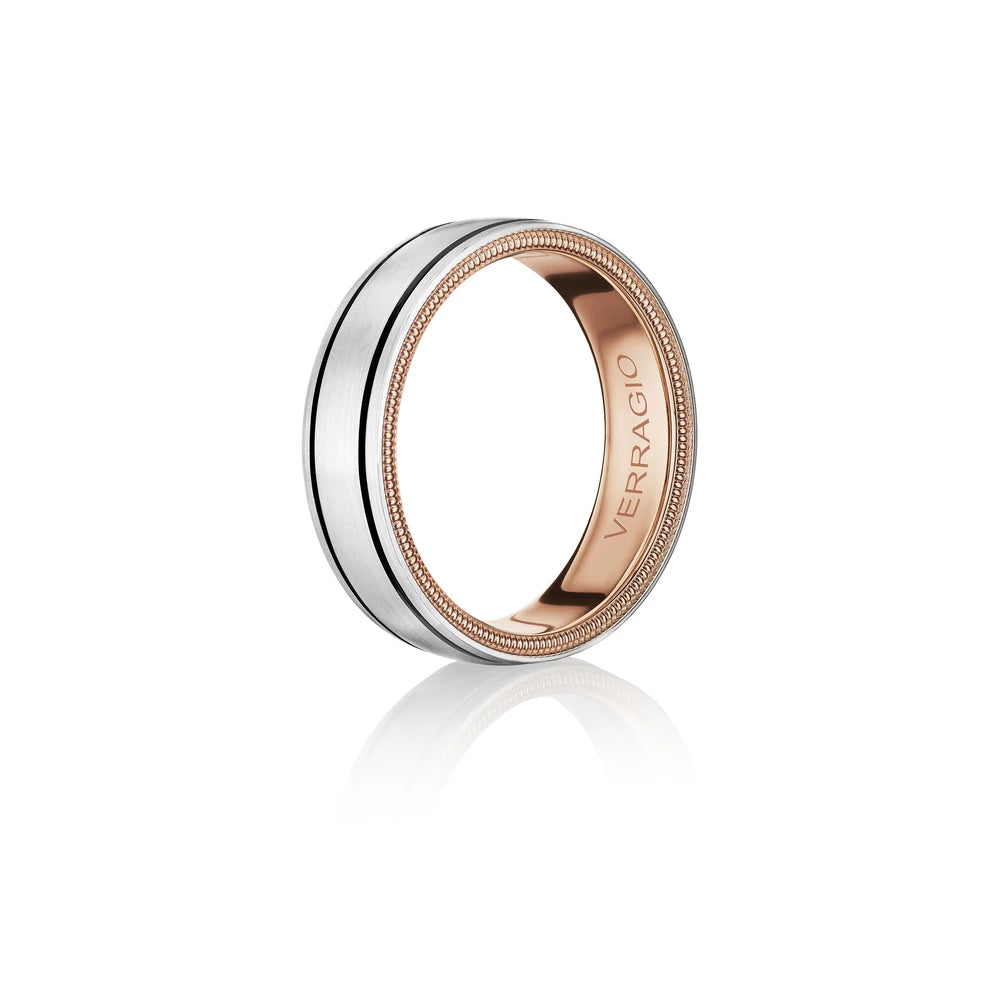 Verragio VWB-6024 men's wedding band, angled view