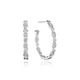Nobility Diamond Hoops, 25mm