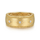 Diamond Wide Bujukan Yellow Gold Cigar Band