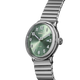 Detrola 3HD 41mm Watch, Cypress Green Dial - angle