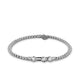 White Gold Bezel Set Diamond Tresore Stretch Bracelet