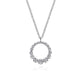 Diamond Circle Necklace