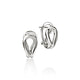 Sterling Silver Surf Loop Earrings