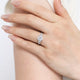 Nilla White Gold Round Diamond Engagement Ring Setting