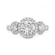 White Gold Integrity 0.70ct Three Stone Diamond Engagement Ring