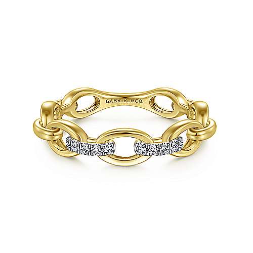 Oval Chain Link Ring