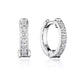 Felicity Diamond Hoops, 15mm