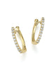 Diamond Huggy Earrings