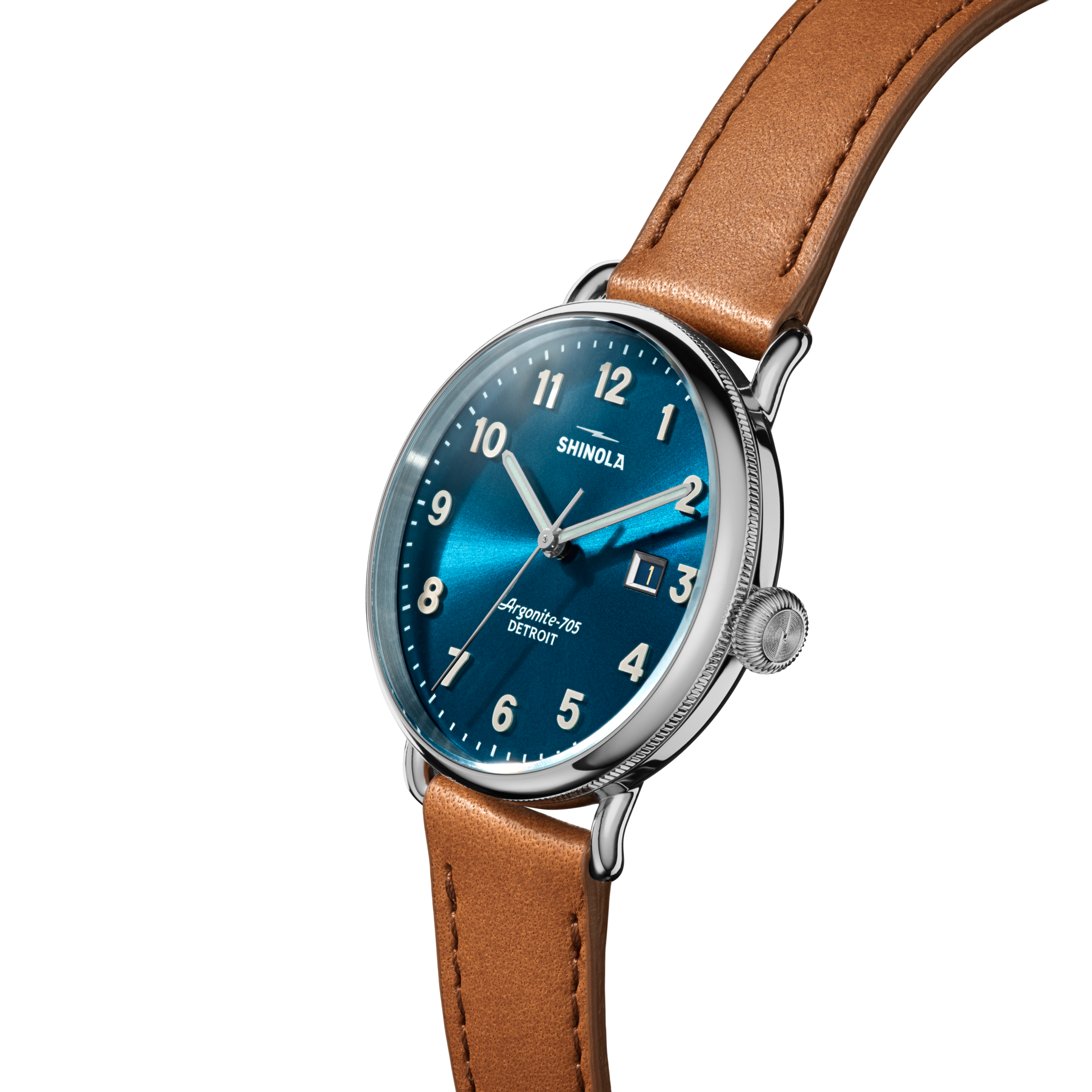Canfield 3HD 38mm Watch, Astro Blue Dial - main