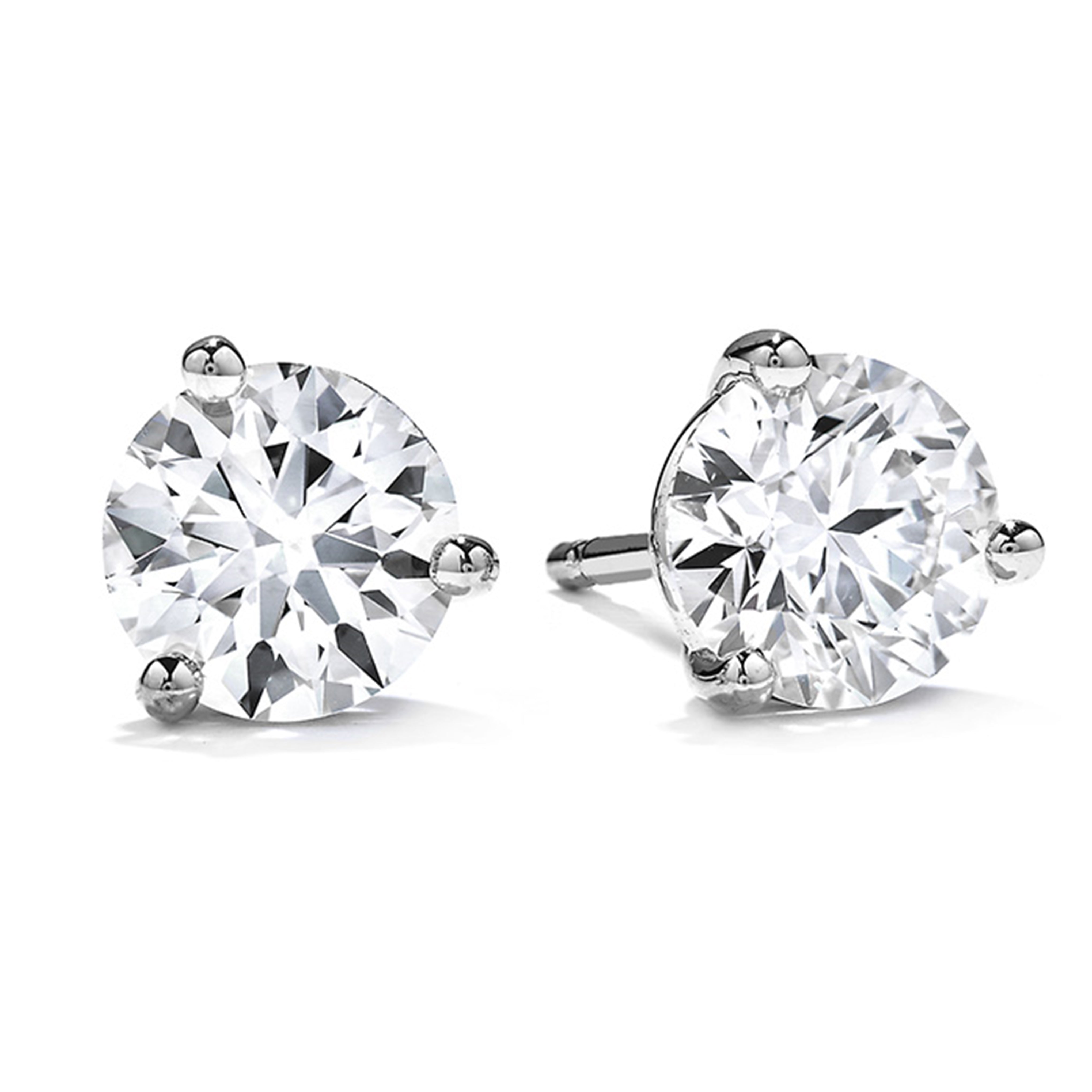 Hearts On Fire Stud Earrings, 0.50 ctw