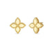 Princess Flower Medium Stud Earrings