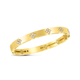 Love In Verona Wide Diamond Bangle