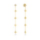 Love By The Inch Diamond Flower Dangle Earrings