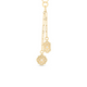 Venetian Princess Double Diamond Medallion Necklace