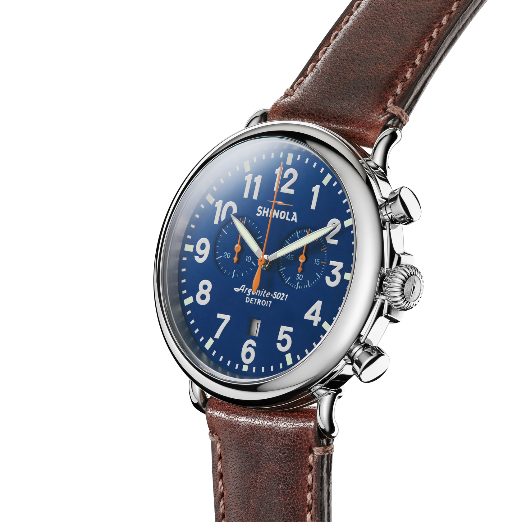 Runwell 47mm Chronograph Watch