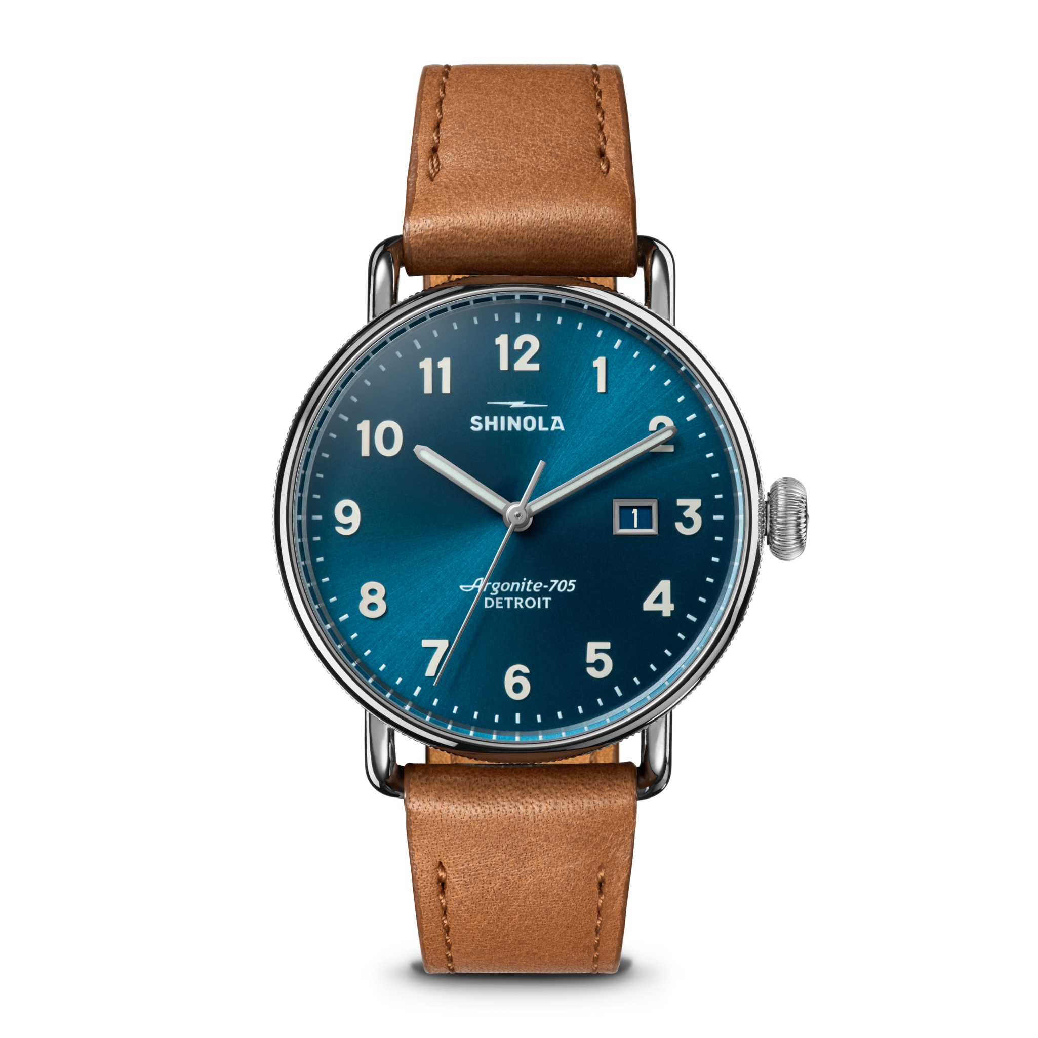 Canfield 3HD 38mm Watch, Astro Blue Dial - lifestyle