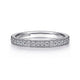 Channel Set Diamond Wedding Band