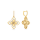 Venetian Princess Flower Drop Earrings