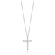 Tiny Treasures Large Diamond Cross Necklace