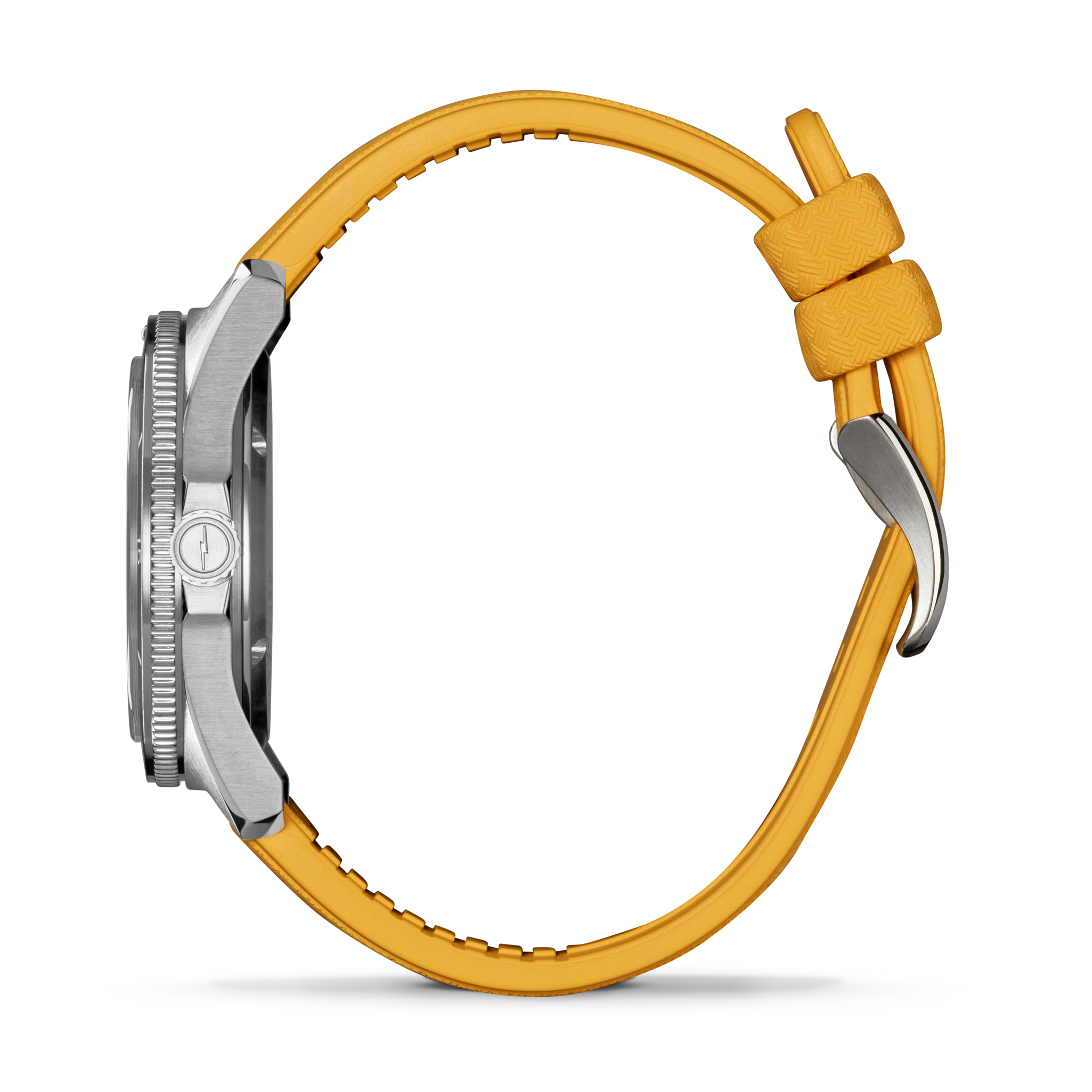 Duck Canary Yellow 3HD 40MM Watch - caseback