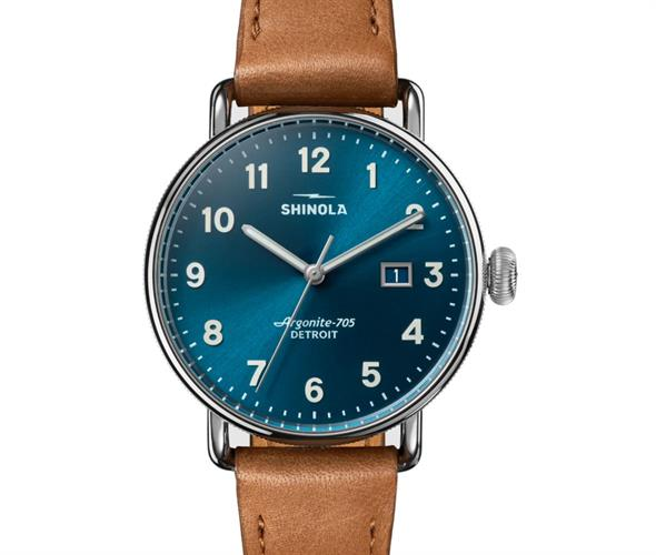 Canfield 3HD 38mm Watch, Astro Blue Dial