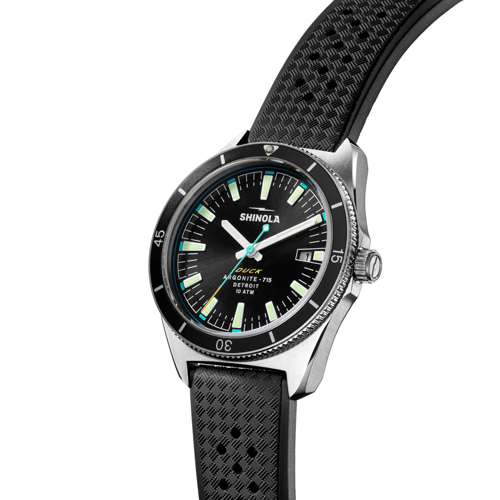Duck Black 3HD 40MM Watch