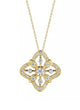 Large Fiore Diamond Pendant Necklace