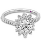 Platinum Behati Say It Your Way Oval Engagement Ring