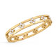 Love In Verona Open Frame Diamond Bangle