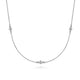 Sterling Silver Bujukan Bead 18" Station Necklace