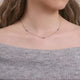 Sterling Silver Bujukan Bead 18" Station Necklace