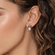 Sterling Silver and Pearl Stud Earrings