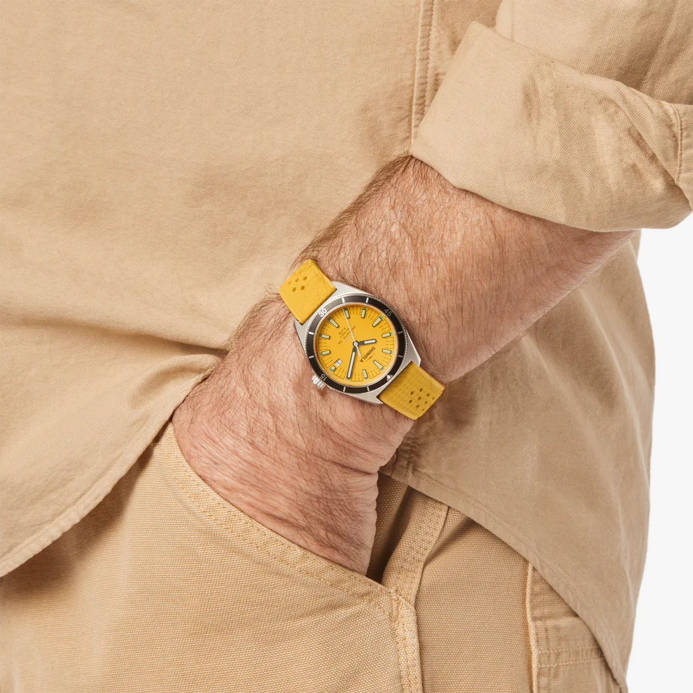 Duck Canary Yellow 3HD 40MM Watch