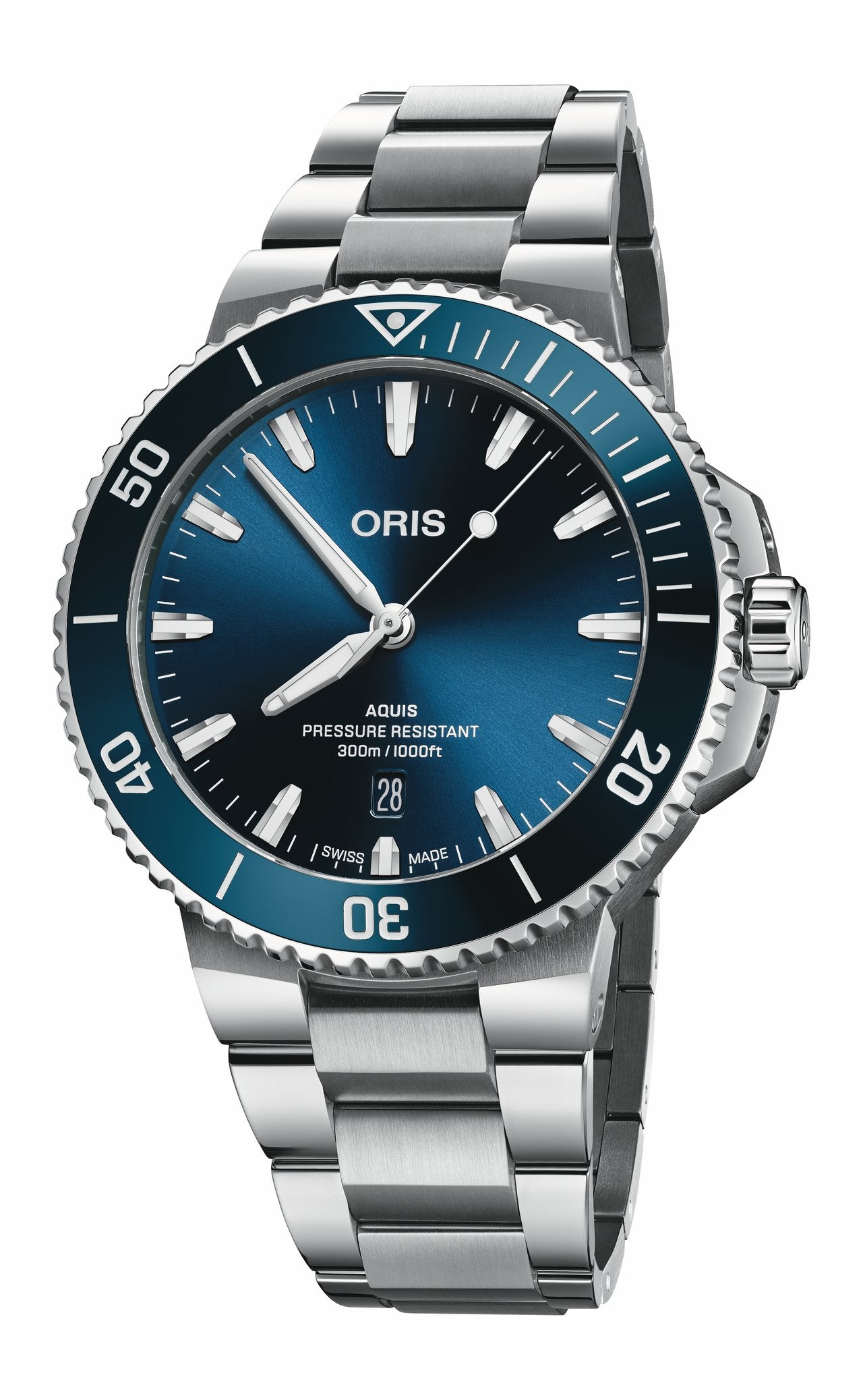Aquis Date Watch – Blue Dial, 43.5mm