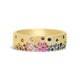 Yellow Gold Rainbow Sapphire Confetti 5.7mm Cigar Band