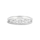 White Gold Diamond East-West Marquise Line Stackable Ring