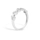 White Gold Diamond Pivoting Shapes Ring