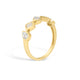Yellow Gold Diamond Pivoting Shapes Ring