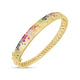 Rainbow Sapphire Bangle