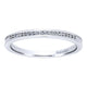 Channel Set Diamond Wedding Band