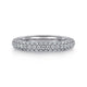 Pave Diamond Wedding Band